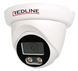 Redline IP camera 4 Megapixeli Color Noaptea Microfon CUPOLA 465S-WL 465S-WL фото 1