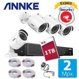 ANNKE Set Camere de supraveghere Video 2 Megapixeli 4771 фото