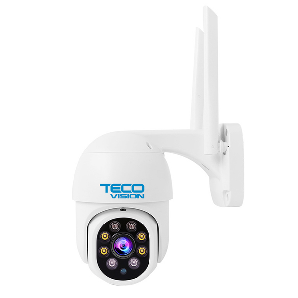 TECO VISION 5 Megapixeli 360° Audio + Microfon 128GB WIFI PTZ PTZ5DF 36-8-103 фото