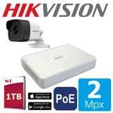 HIKVISION by HIWATCH POE 2 Megapixeli IP 1TB Garantie 2 Ani 4209 фото