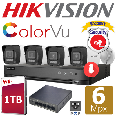 Hikvision 6 Megapixeli Microfon Color VU Micro SD 256GB  6 Mpx фото