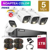 ANNKE Комплект камер видеонаблюдения 5 Мегапикселей Ночной Цвет 5 MPX ANNKE фото
