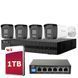 Camere de supraveghere HILOOK 4 MP PoE ColorVu Audio IPC-B140HA-LUC 1