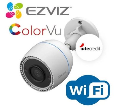 EZVIZ H3C COLOR VU 2 Megapixeli Wi-Fi Micro SD 512GB CS-H3c-R100-1K2WFL 189023 фото