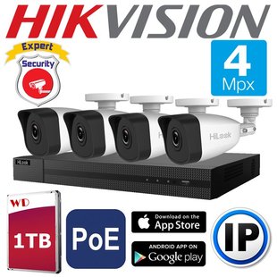 HIKVISION by HILOOK 4 Megapixeli IP POE Microfon 188803 фото