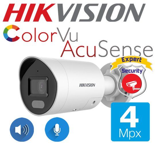 Hikvision 4 Megapixeli Acusense Color VU DS-2CD2047G2-LU/SL 4705 фото