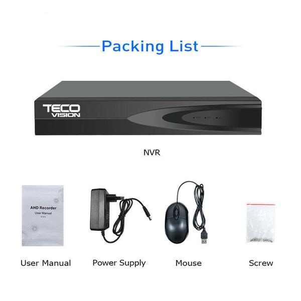 TECO VISION NVR 10CH 4K 8Mpx NT110K 36-8-001 фото