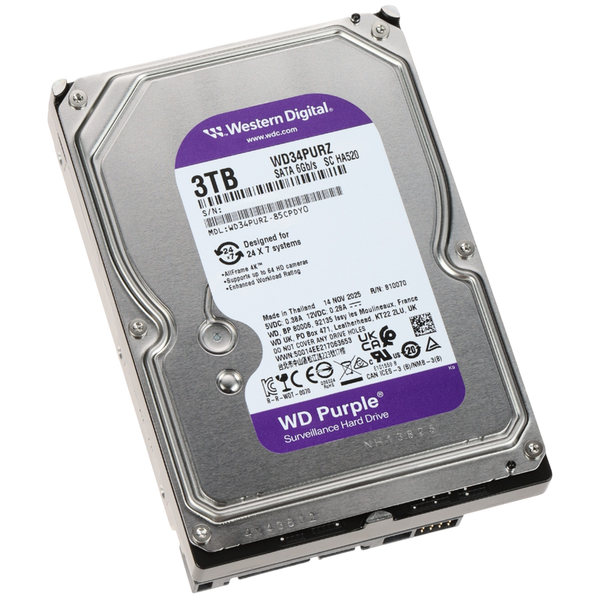 HDD Western Digital WD Purple 3 TB