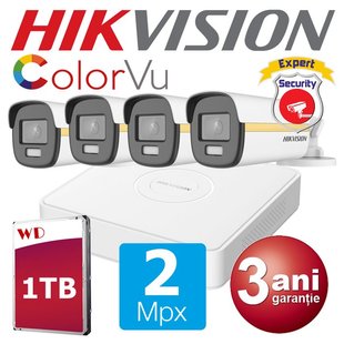 HIKVISION COLOR VU 2 Megapixeli Microfon 186601 фото